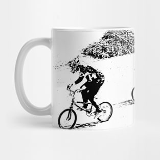 bmx race racing Mug